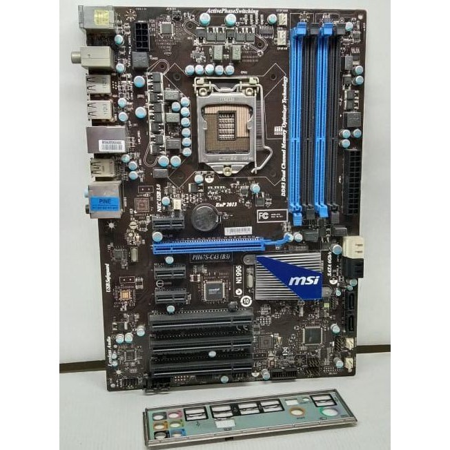 Motherboard LGA 1155 H67 ATX Merek MSI