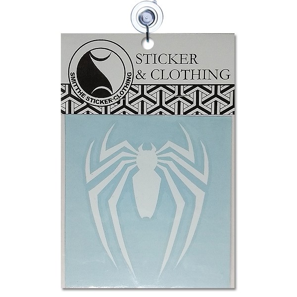 Stiker Spider-man PS4 Cutting Sticker Logo Spiderman untuk aksesoris Motor Mobil