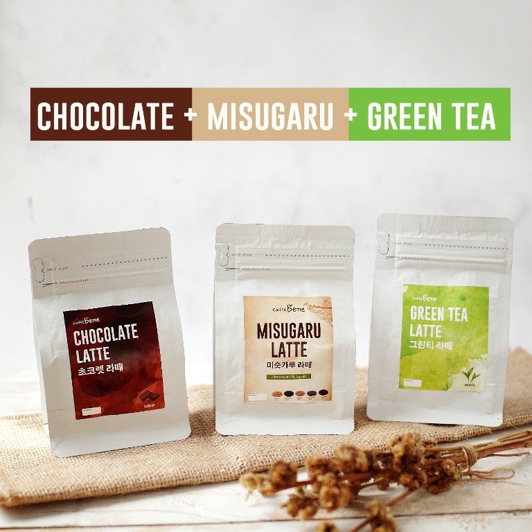 

Paket 3 Bungkus Bubuk Chocolate / Misugaru / Greentea