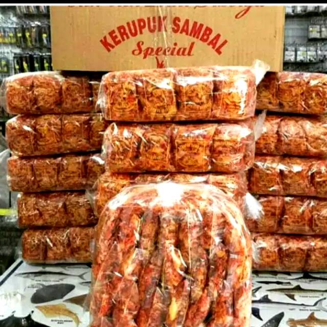 

#Kerupuk sambal ikan teri