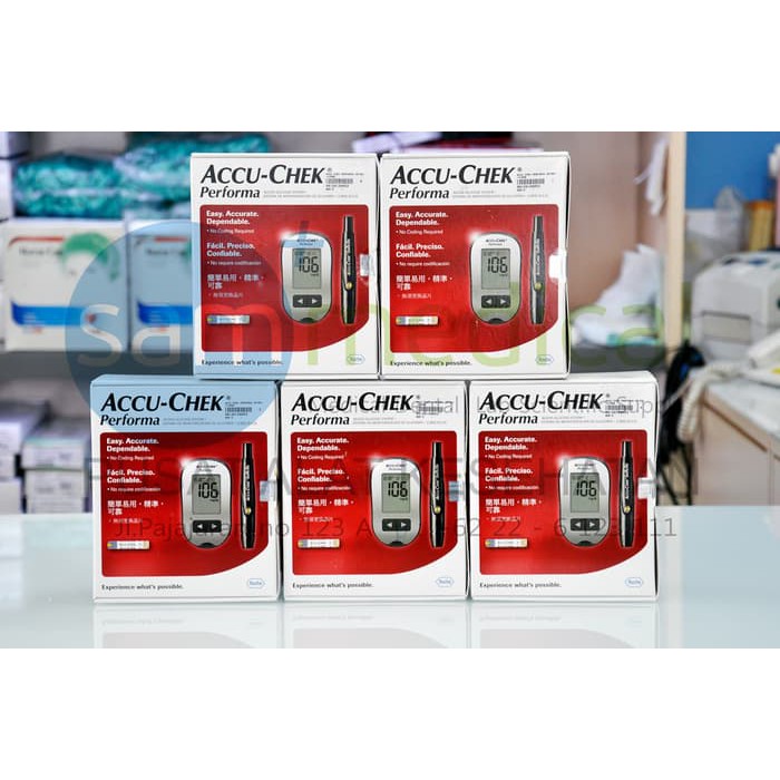 Promo Alkes - Alat tes Gula Darah ACCU CHEK Performa Viper NEW GARANSI