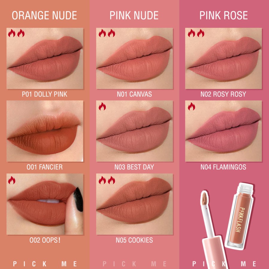 [original] PinkFlash Matte Lip Cream