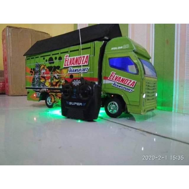 Miniature truck oleng remot control canter Dyna Hino dll