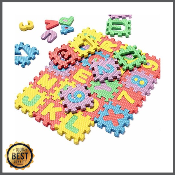 TG-MA091 Jin Wa Wa Puzzle Foam Aplhabet &amp; Angka 36PCS