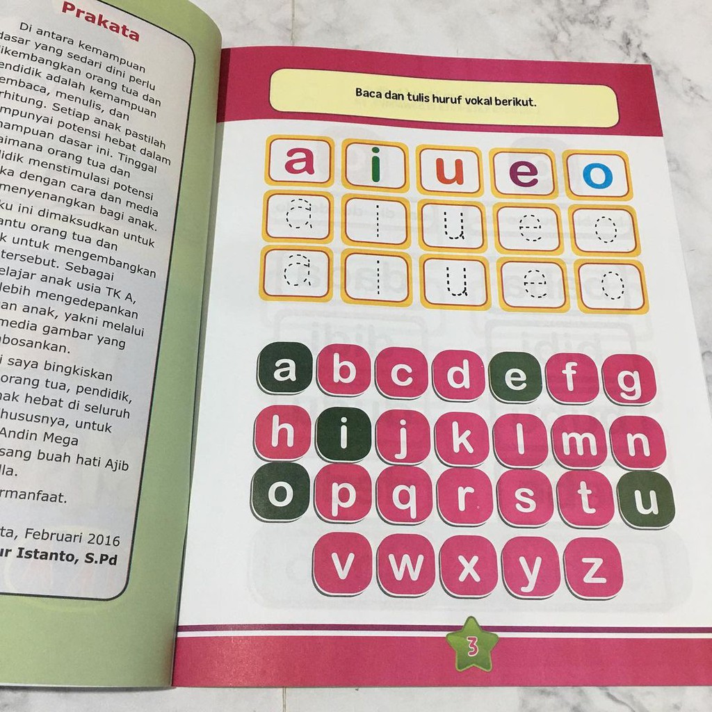 Pintar baca tulis & jago matematika / buku aktivitas anak belajar matematika 123 menulis abc huruf preschool-1