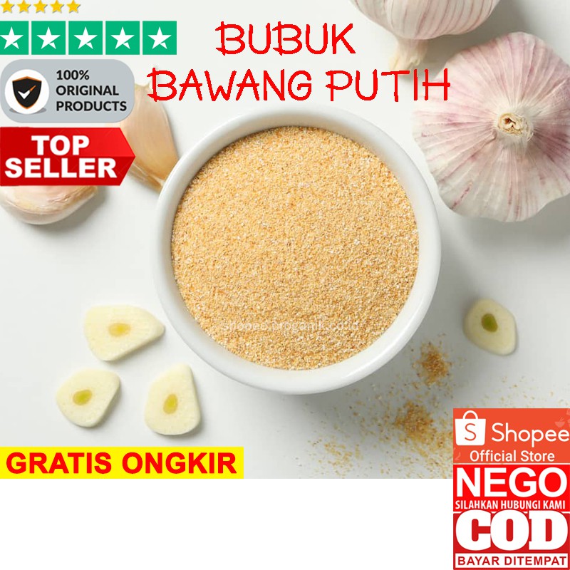 

(GROSIR) Garlic Powder Bawang Putih BUBUK JSR PROGANIK