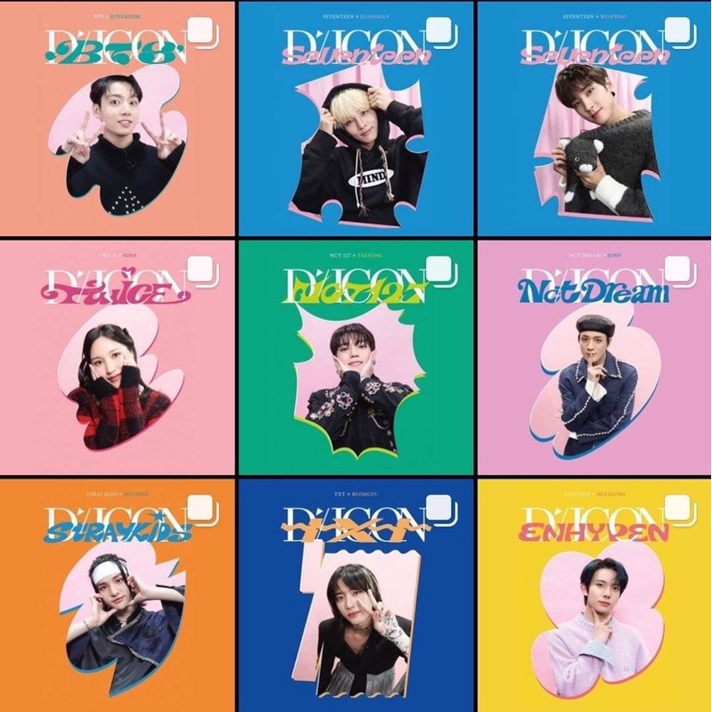 [ DP PO ] DICON DFESTA MINI EDITION ( BTS, STRAY KIDS, TXT, ENHYPEN, NCT 127 , NCT DREAM , SEVENTEEN