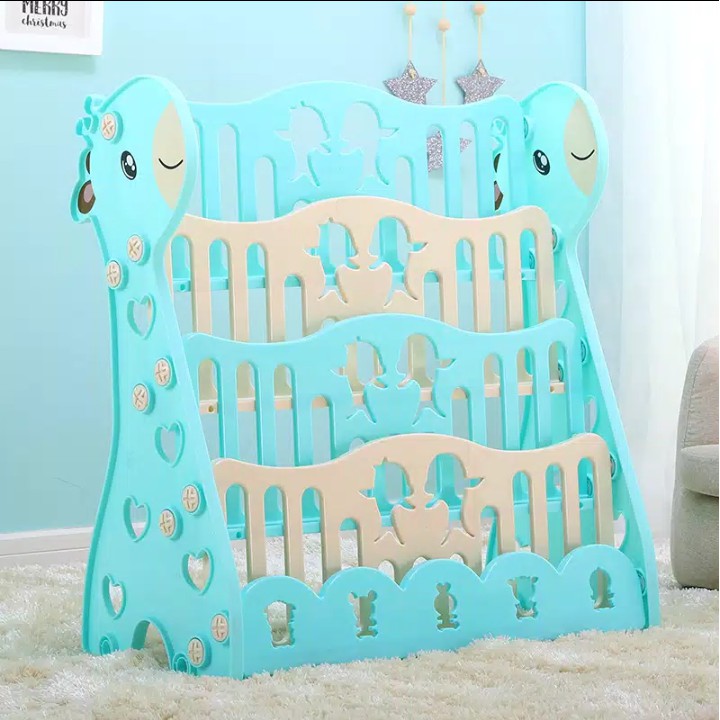 SBY READY Rak Buku Anak Plastik Jerapah Import (Small)