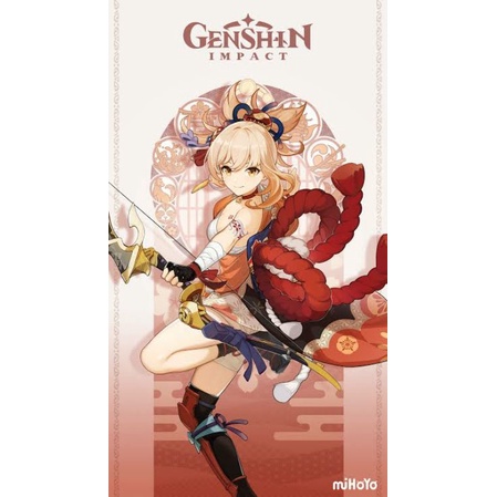 yoimiya cosplay prop genshin impact hanayumi