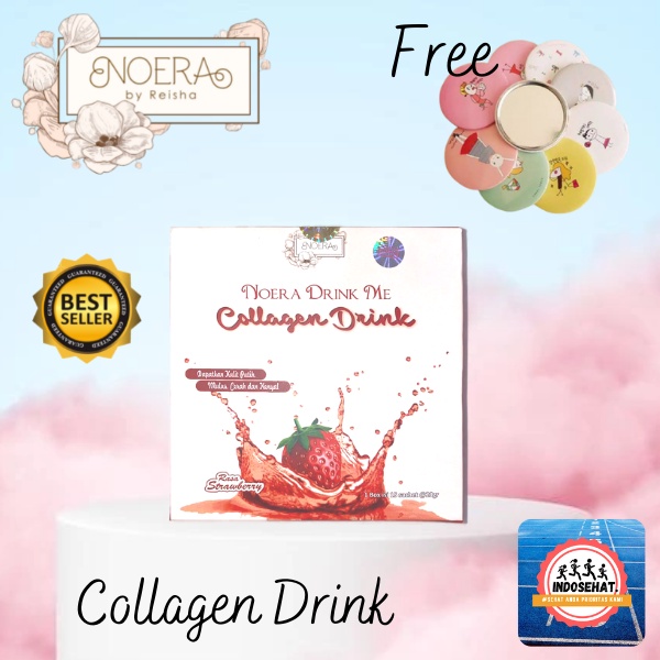 NOERA Collagen Drink - Minuman Kolagen Suplemen Pemutih Pencerah Perawatan Nutrisi Kulit Wajah Badan