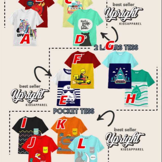 Kaos upright junior reseller