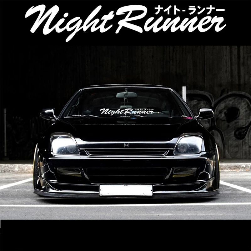 sticker mobil sticker kaca mobil stiker night runner sticker kaca depan mobil sticker kaca belakang