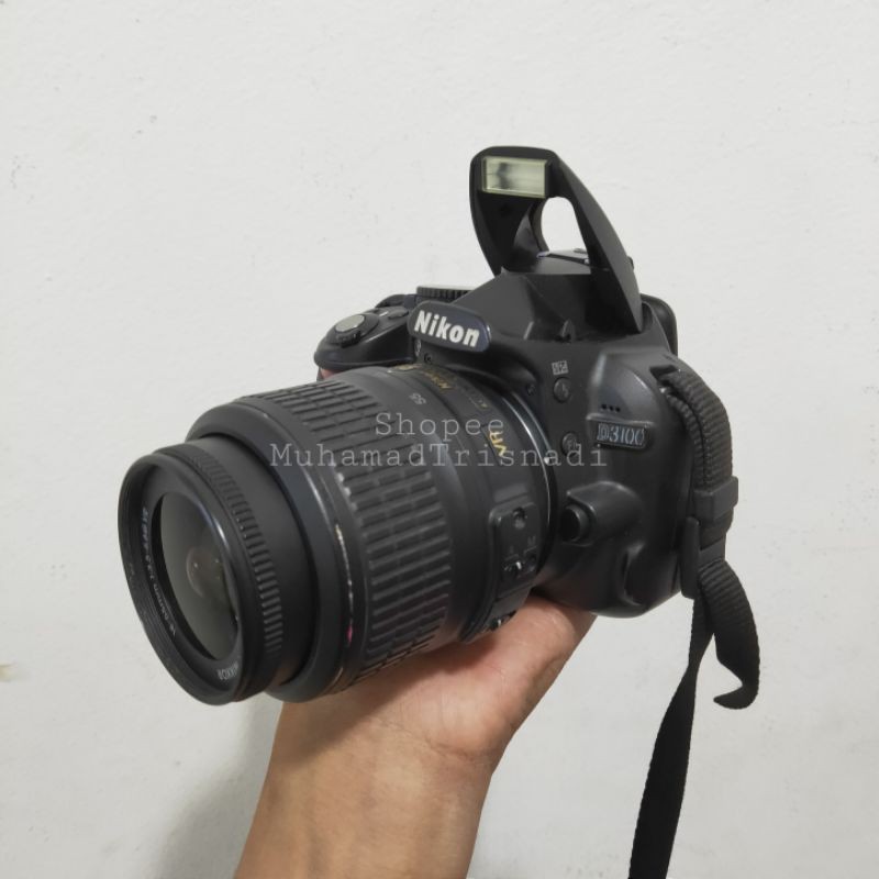Camera Kamera DSLR Nikon D3100 Lensa 18-55mm Hitam Murah