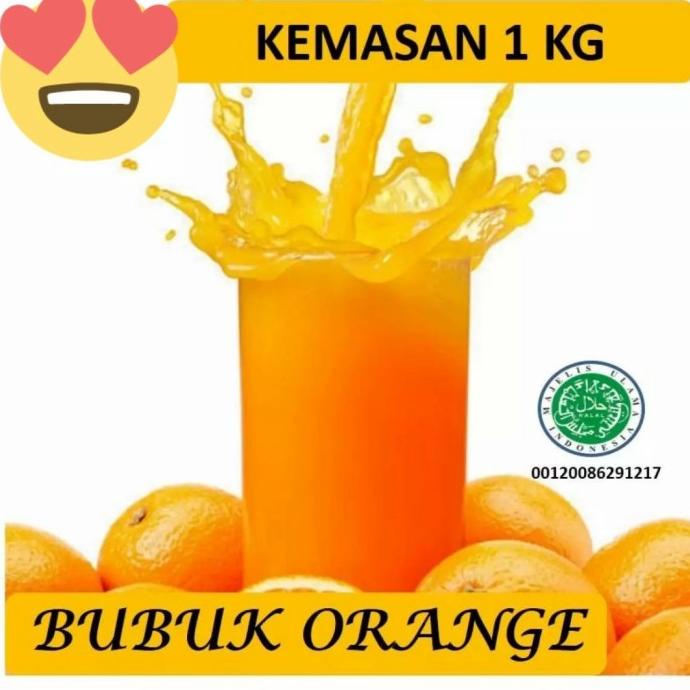 

Jeruk / Orange bubuk minuman 1kg segar rasanya TERLARIS TERPERCAYA ORIGINAL