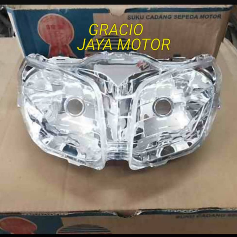 reflektor lampu supra x 125 helm in