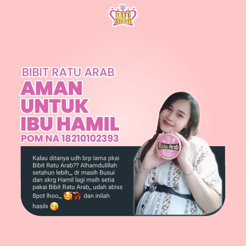 Bibit Ratu Arab Original/ Lotion Pemutih Kulit Ampuh Sudah Bpom Aman Untuk Ibu Menyusui