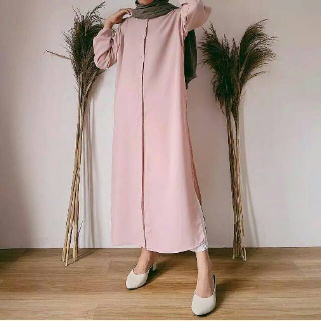 DRESS BASIC ORIA / TUNIK BASIC / TUNIK CEWEK / TUNIK POLOS