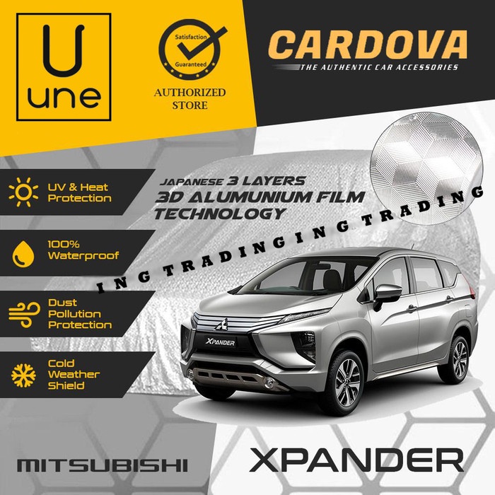 PAKET HEMAT Cover Mobil Nissan XPANDER Waterproof 3 Lapis