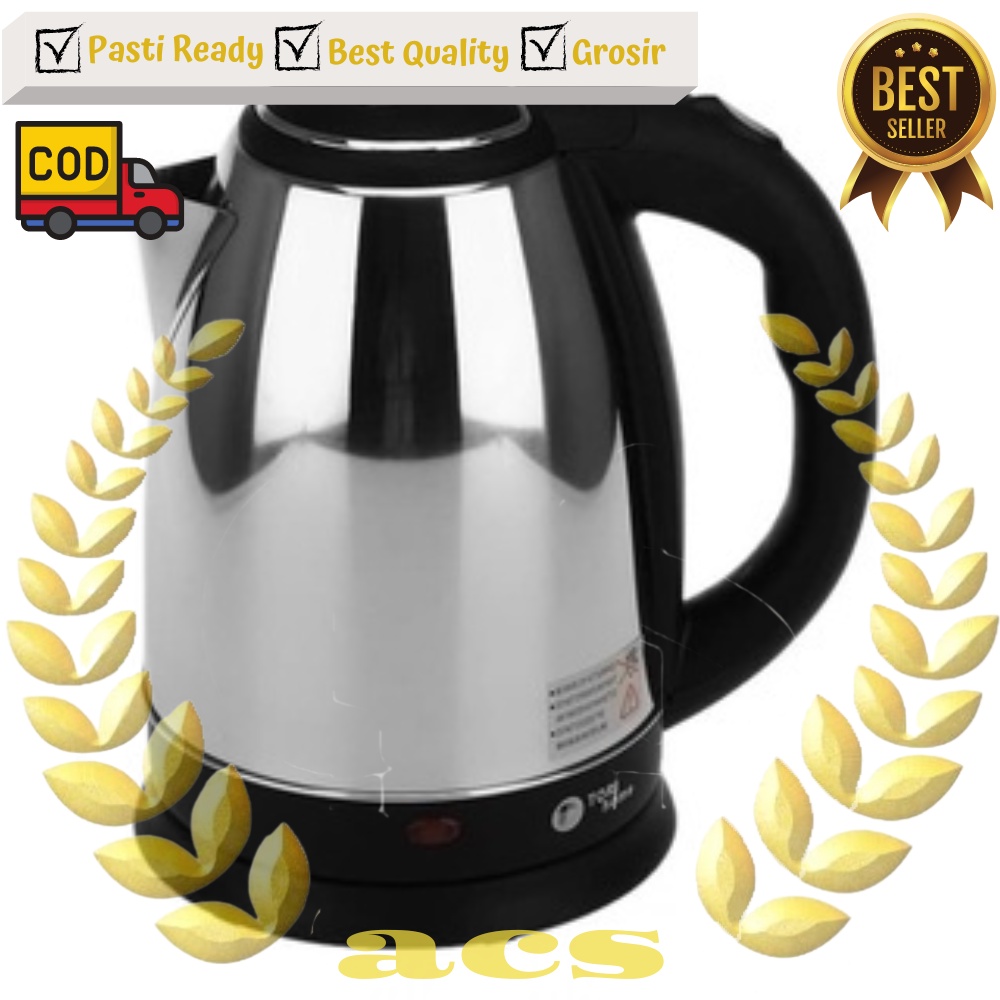 Teko Listrik 2 Liter Pemanas Air Electric Heat Kettle 2 Liter