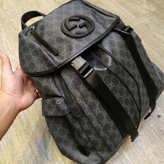 Pengiriman Cepat Backpack gucci / tas ransel pria gucci mirror PROMO