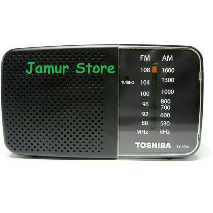 FM/AM Radio Poket Toshiba TX-PR20 - Black