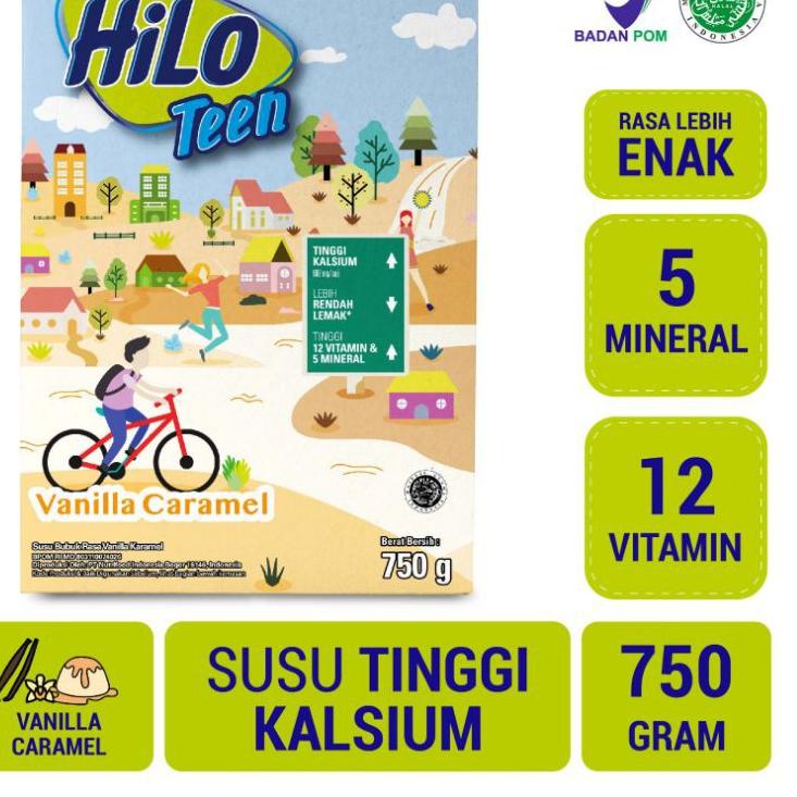 

Harga Diskon FPE58 HiLo Teen Vanilla Caramel 750 gr HiLo Teen Chocolate 750 gr FPE