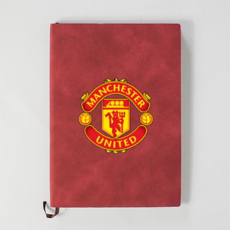 

Manchester United Logo Notebook Retro Kulit A5 Custom