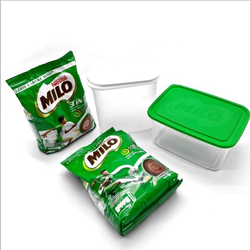 

MILO ACTIV GO 1KG BONUS CONTAINER MILO selama masih ada. MILO 990g