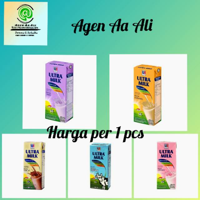 

Susu Ultra Milk Satuan 200ml