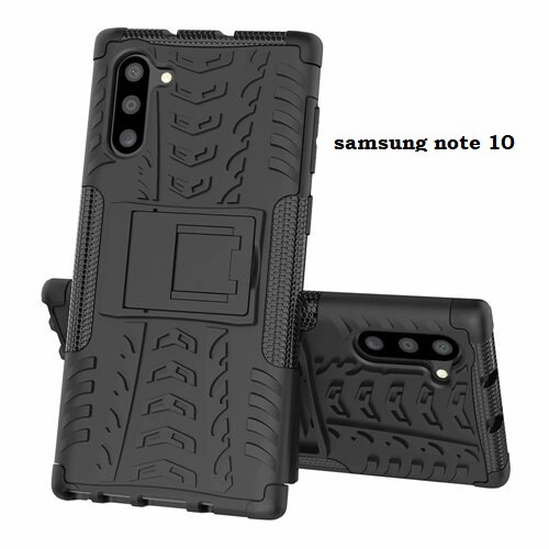 HYBRID STANDING soft case samsung note 10/10 plus RUGGED DAZZLE CASE