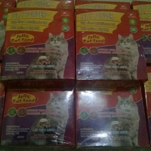 

Jelly Powder Untuk Membuat Puding Ikan Dan Puding Ayam