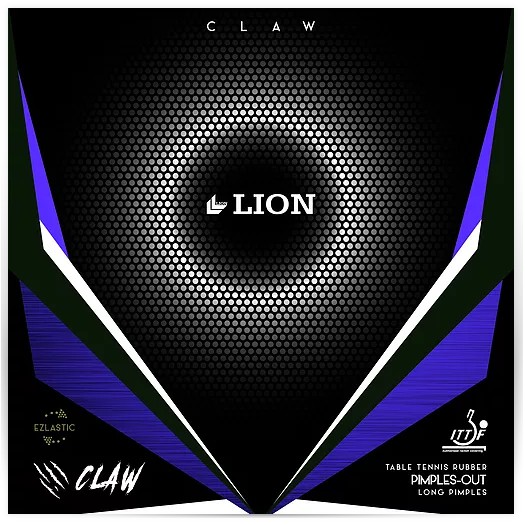 Karet Bat Tenis Meja Lion Claw OX Bintik Panjang