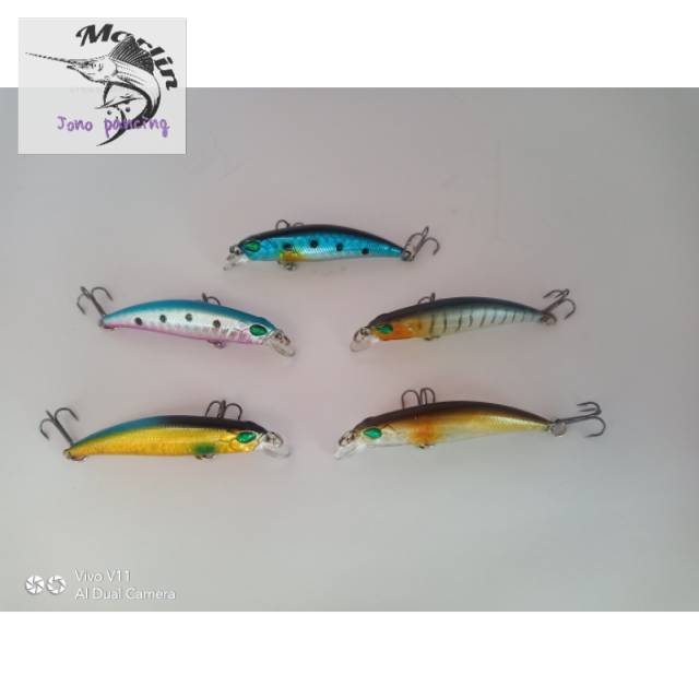 Umpan pancing casting umpan pancing casting murah minow casting lure casting lure minow