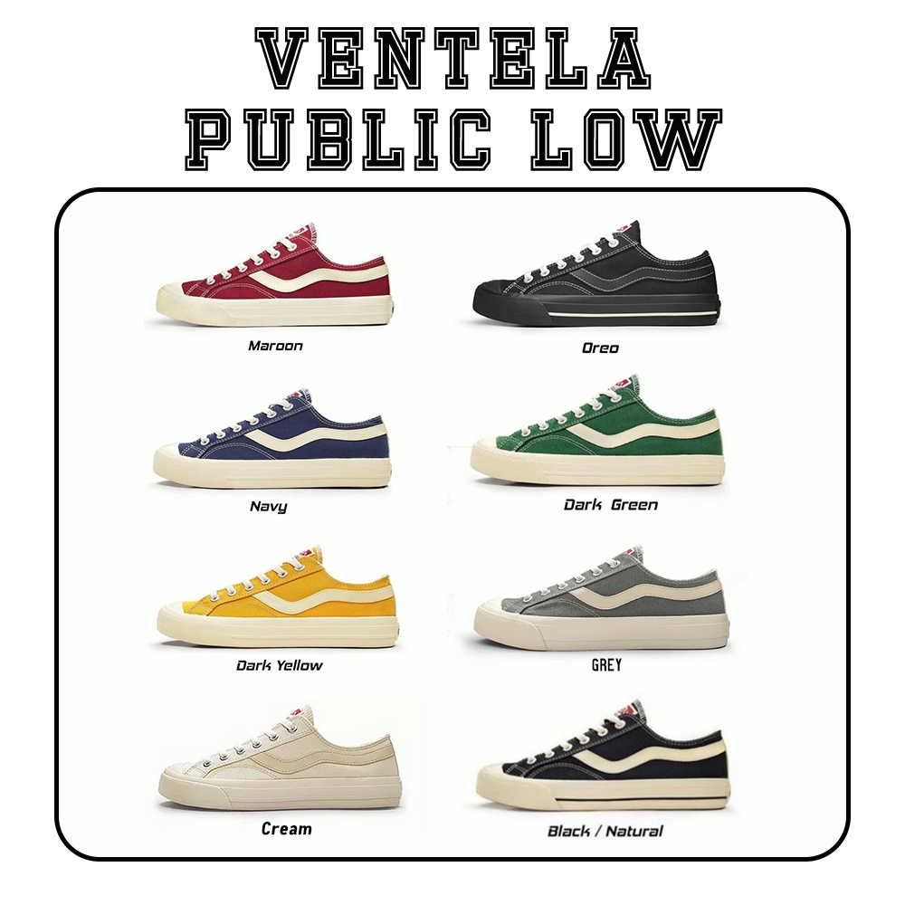 VENTELA |  PUBLIC LOW SHOES
