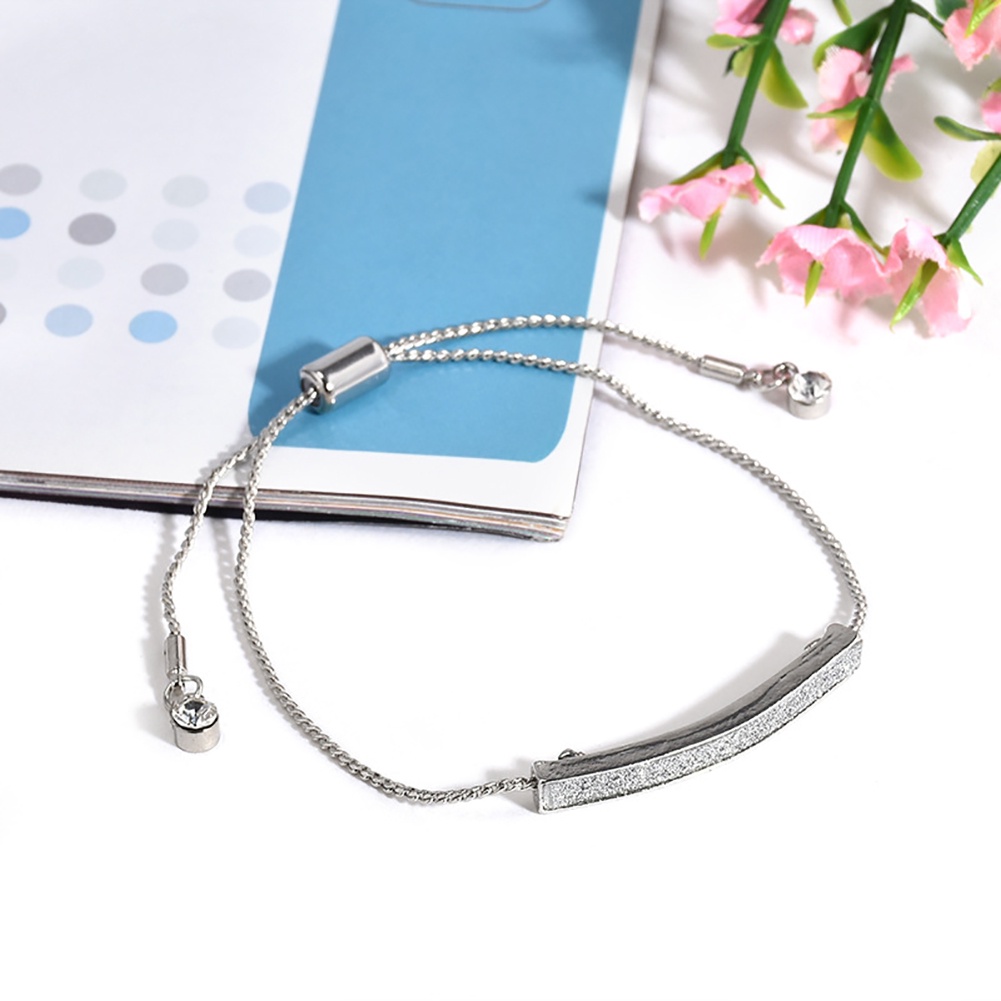 Hu Hu Hu Hu Hu Alat Bantu Pasang Kacamata♡ Gelang Bangle Wanita Model Terbuka Aksen Berlian Imitasi Minimalis Untuk Pesta