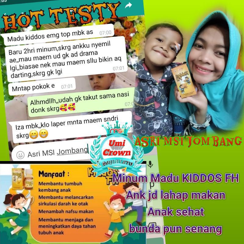 MADU KIDDOS FH MSI-MADU VITAMIN ANAK
