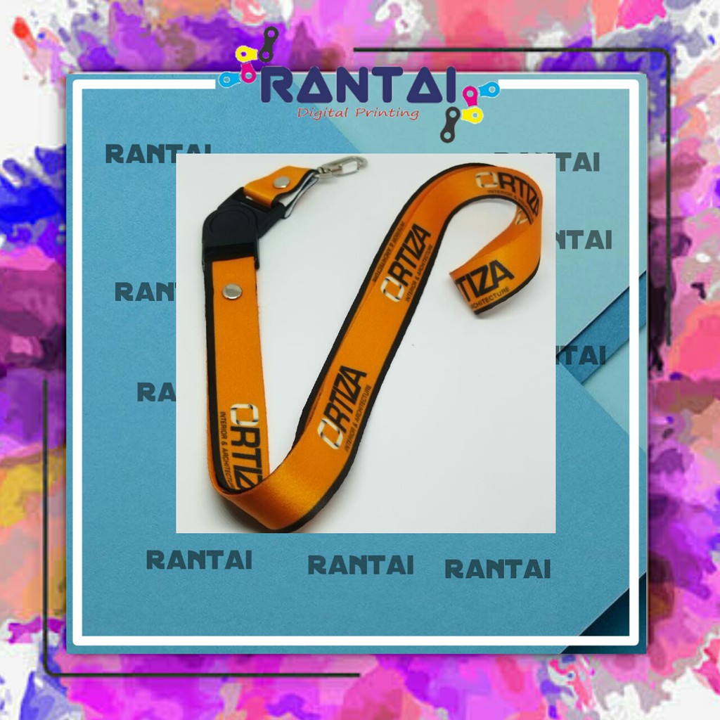 

Custom Tali ID Card Full Print, Lanyard Full Print