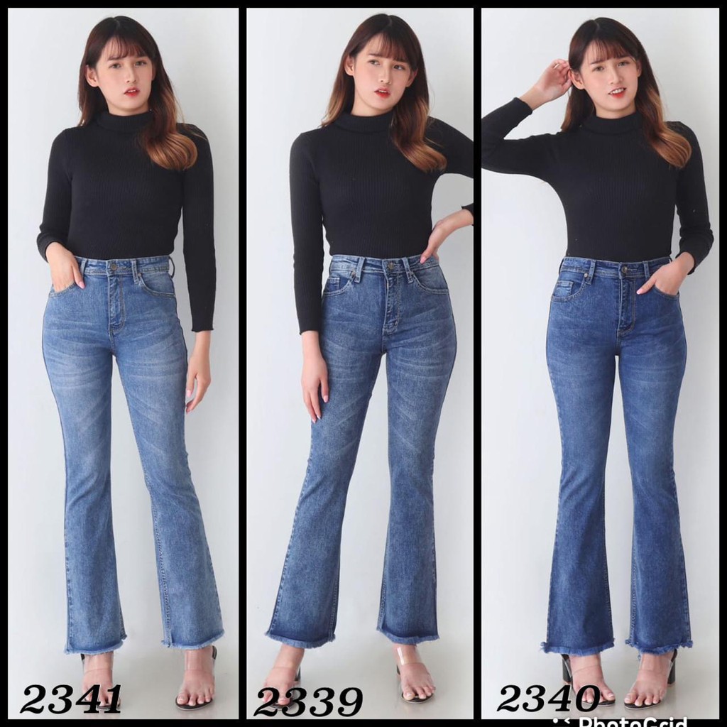 Celana Jeans Wanita Cutbray Snow Rawis 27 28 29 30 Bisa Bayar Ditempat(COD)