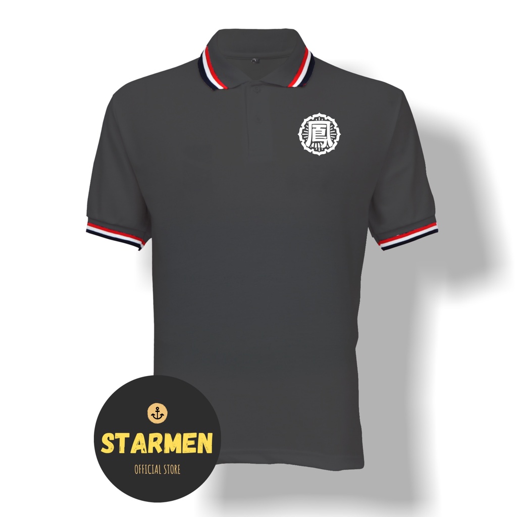 Kaos Polo Shirt Pria Kerah Logo HOUSEN