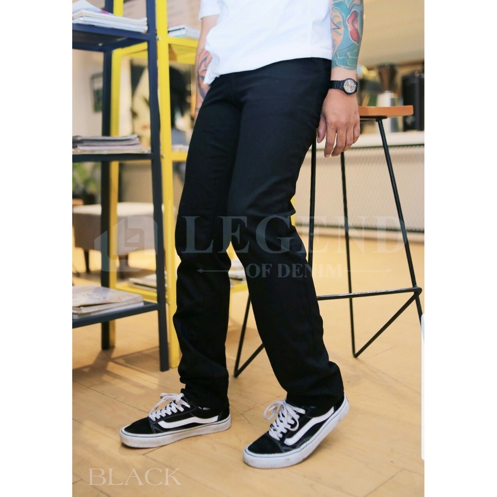 Celana panjang chino pria celana chino slim pria celana chino pria distro warna black seri 458