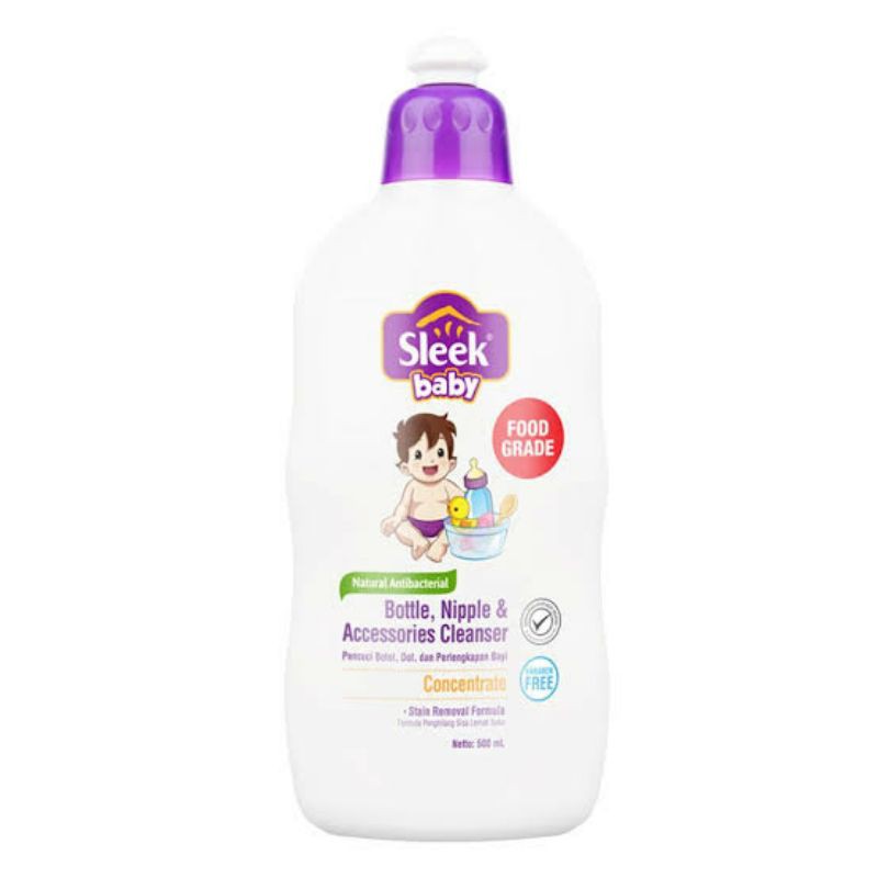 KINO | SLEEK Bottle Nipple &amp; Accessories Cleanser 500ml