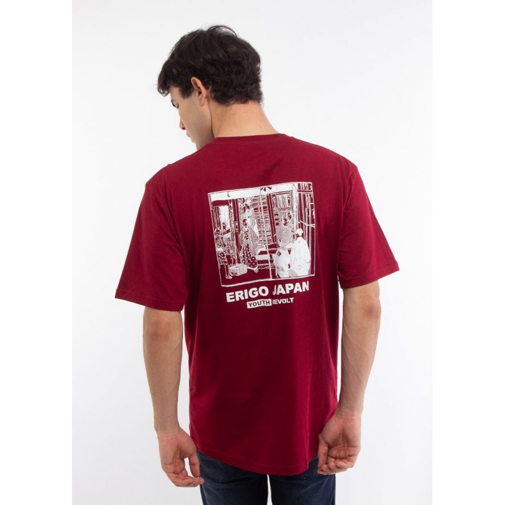 

Erigo T-shirt Toreda Maroon