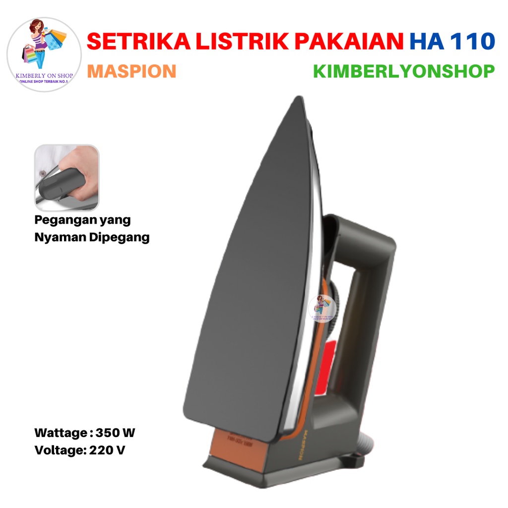 Setrika Listrik Gosokan Maspion HA 110