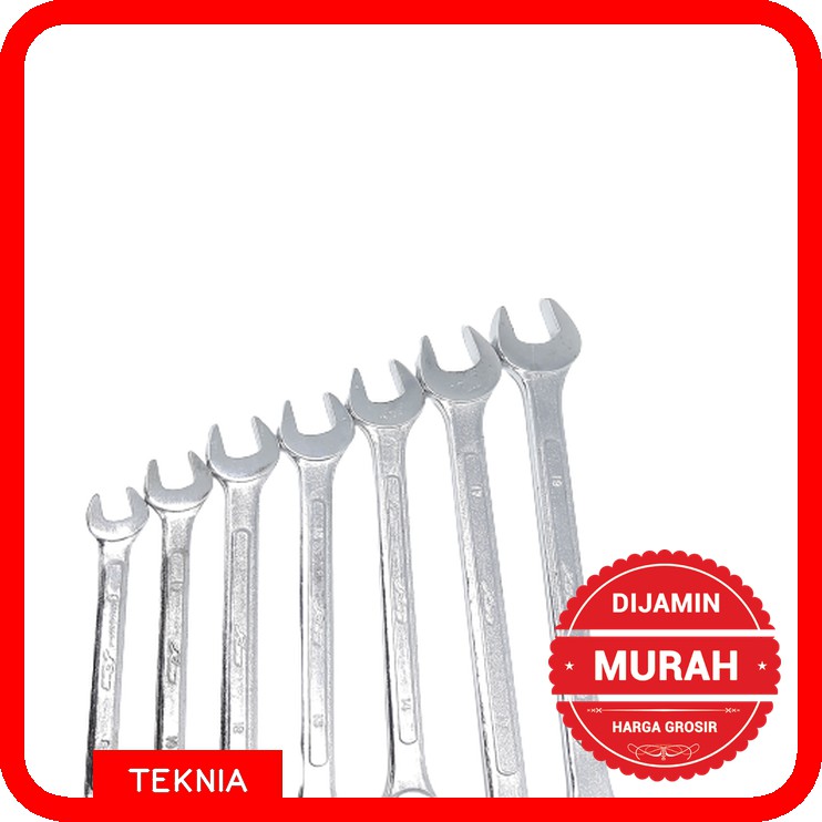 Kunci Ring Pas Set 7 pcs K55 - Combination Wrench Set