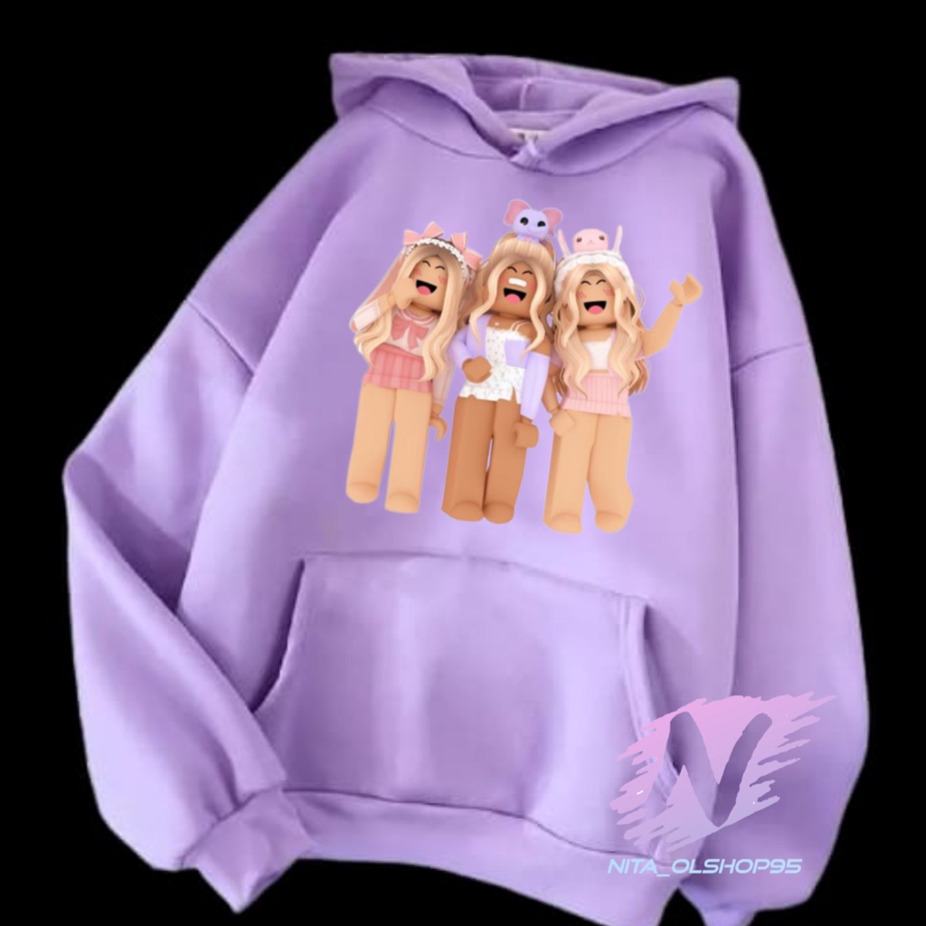 HOODIE ANAK ROBLOX GIRL