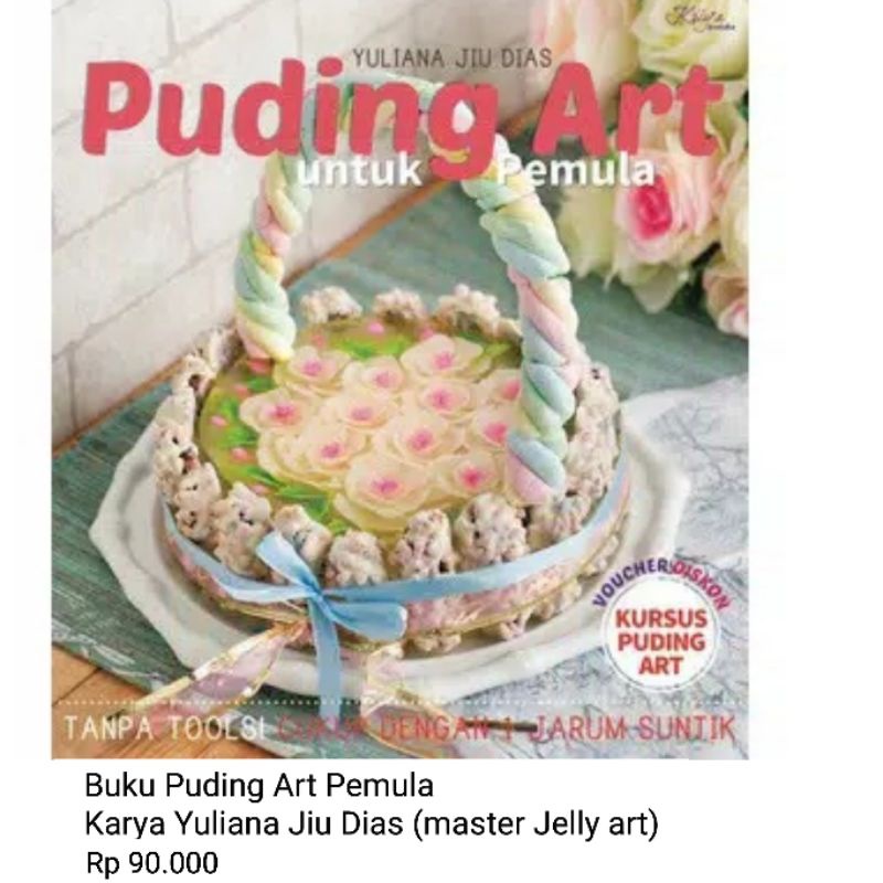 

Buku Puding art untuk pemula