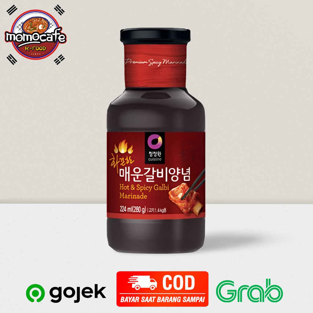 

Chung Jung One Spicy Kalbi Sauce Marinade 280g - Saus Marinasi Kalbi Pedas