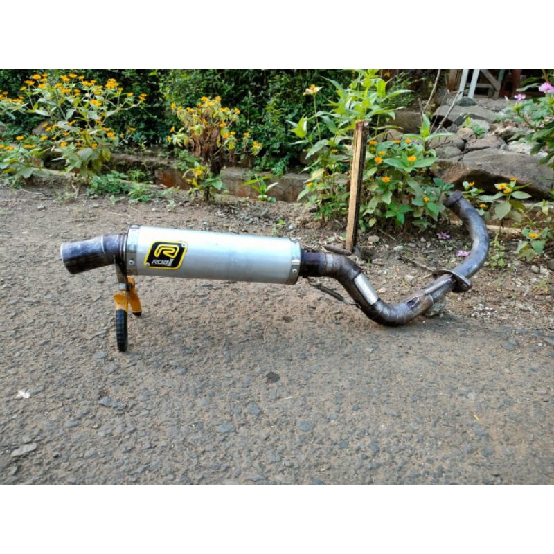 KENALPOT ROB1 MIO 200cc || original ROB1