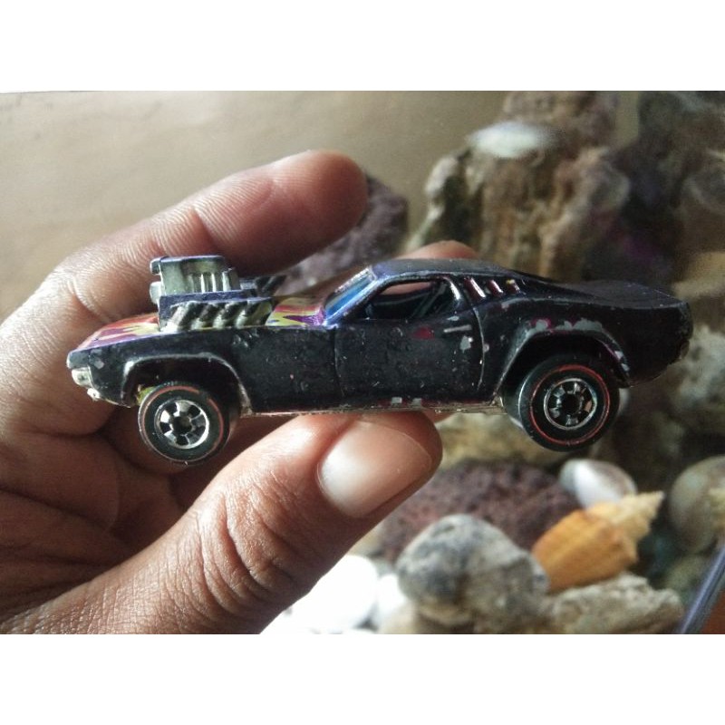 Hotwheels Redline Original 1974 Hongkong Rodger Dodger Vintage Rare Jadul No Blackwall