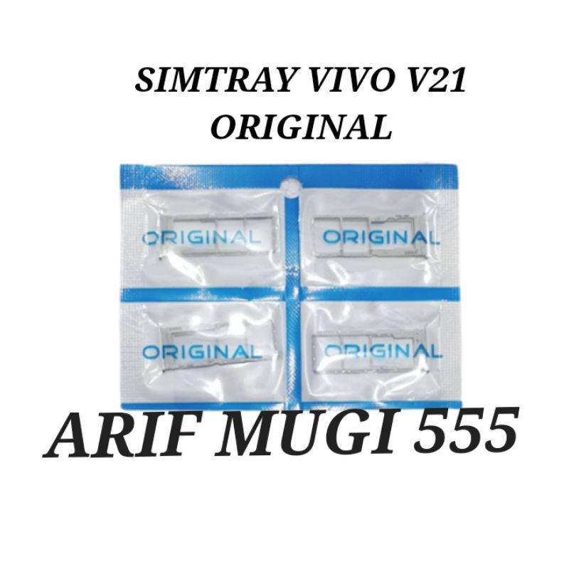 Simtray Slot kartu Tempat Sim Vivo V21 ORIGINAL